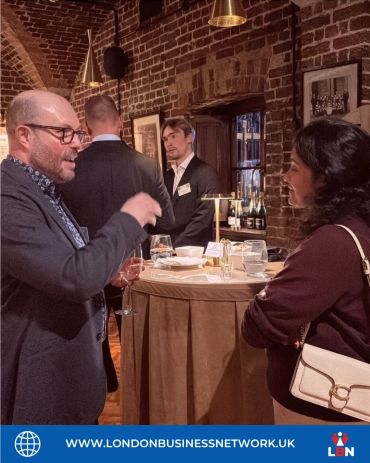 LBN participants in conversation at a gathering
