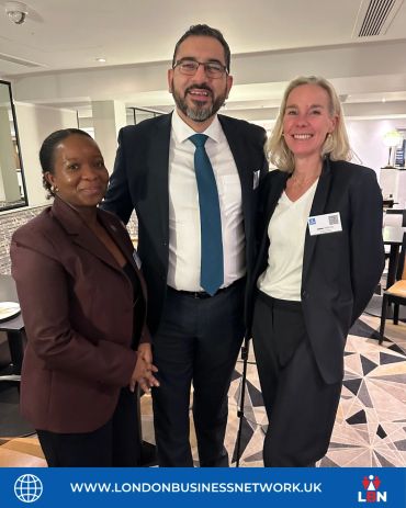Three participants at an LBN gathering