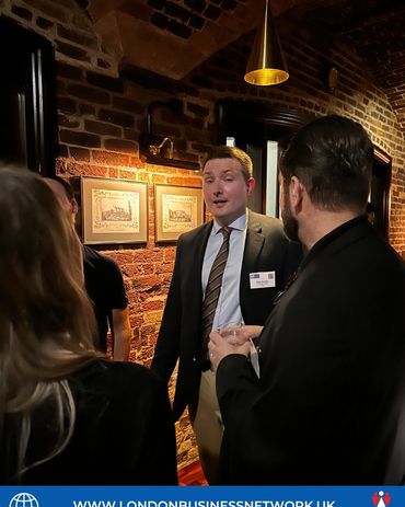 Participants conversing at an LBN gathering