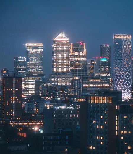 London commercial district
